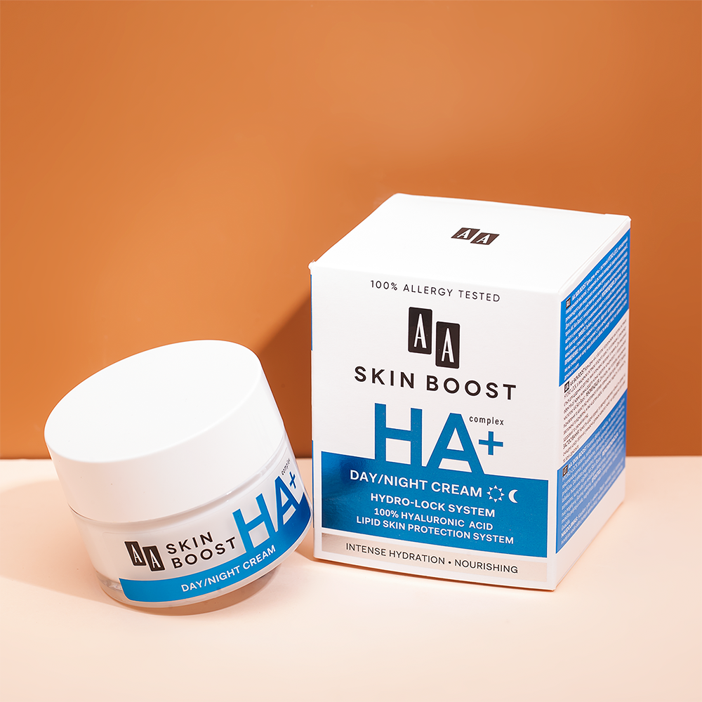 Kem Cấp Ẩm Chuyên Sâu Skin Boost HA+ Của AA Cosmetics Châu Âu