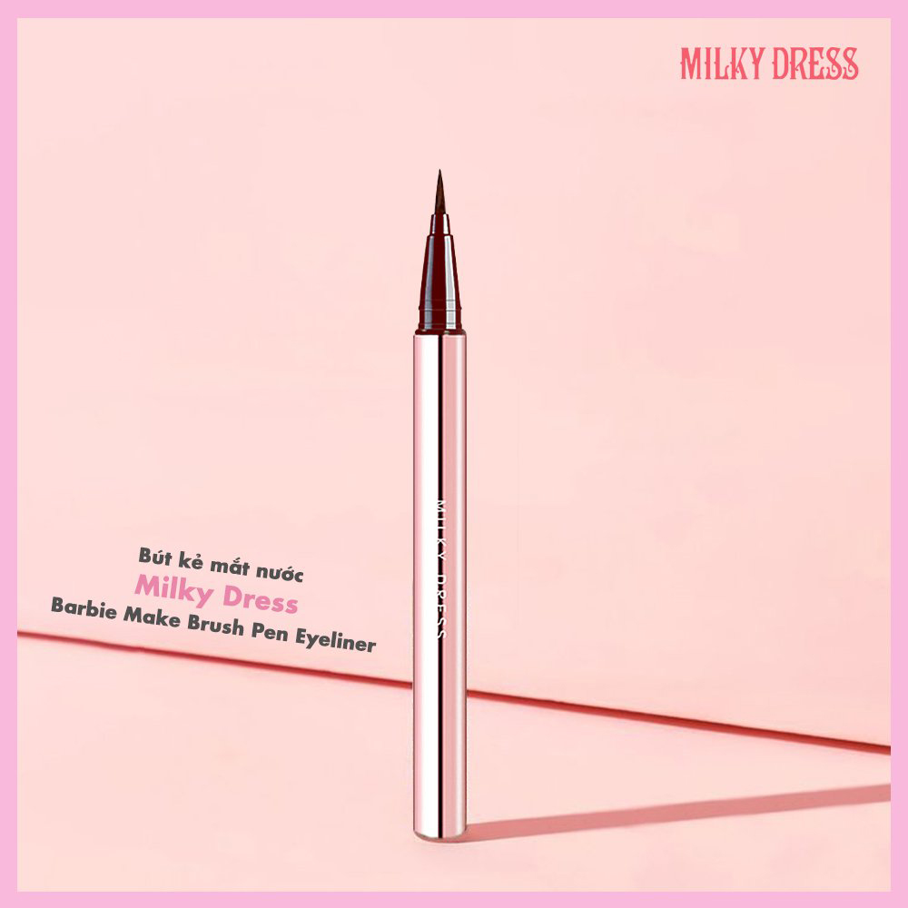 Bút Kẻ Mắt Milky Dress Barbie Make Pen Eye Liner -Black