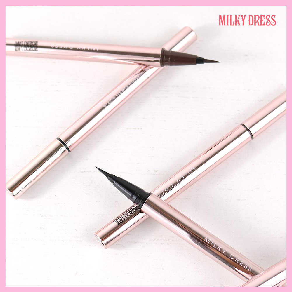 Bút Kẻ Mắt Milky Dress Barbie Make Pen Eye Liner -Black