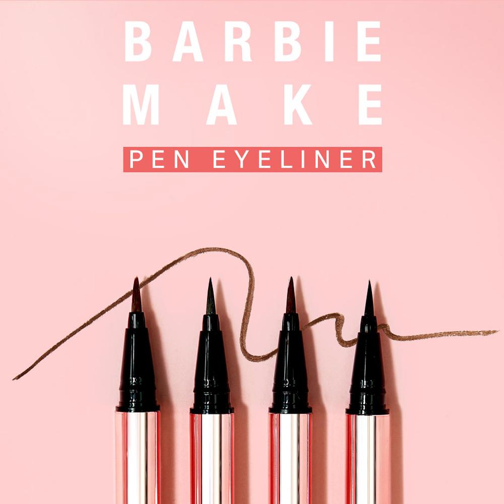 Bút Kẻ Mắt Milky Dress Barbie Make Pen Eye Liner -Black