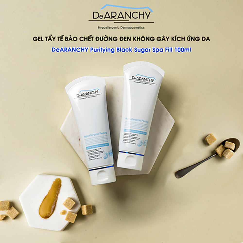 Gel Tẩy Tế Bào Chết DeARANCHY Purifying Black Sugar Spa Fill 100ml 