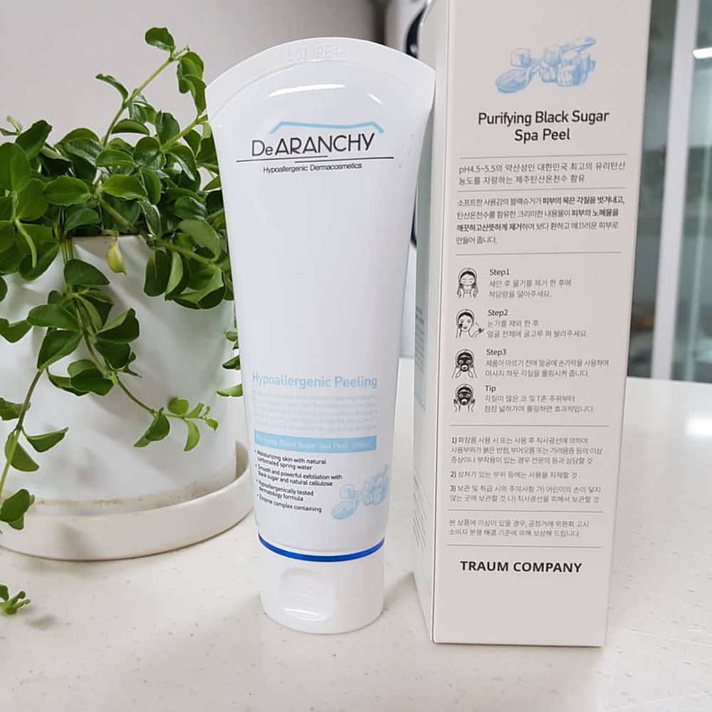 Gel Tẩy Tế Bào Chết DeARANCHY Purifying Black Sugar Spa Fill 100ml