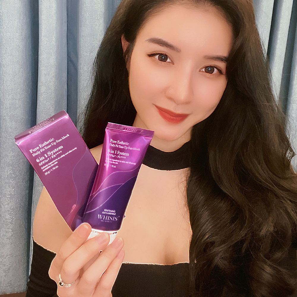 Kem Chống Nắng Sinh Học Nâng Tone Whisis SPF50+/PA++++