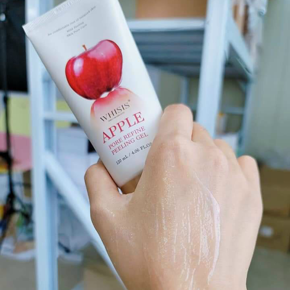 Gel Tẩy Tế Bào Chết Táo Đỏ Lên Men Thu Nhỏ Lỗ Chân Long Whisis