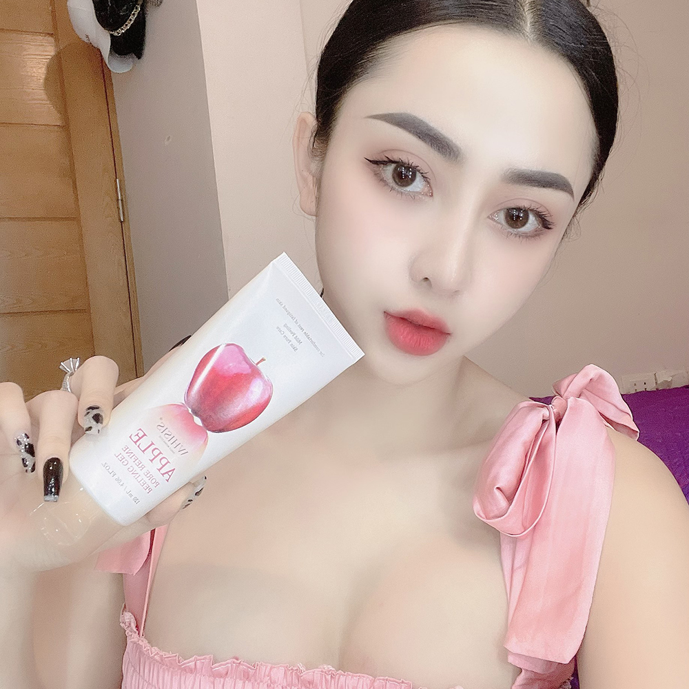 Gel Tẩy Tế Bào Chết Táo Đỏ Lên Men Thu Nhỏ Lỗ Chân Long Whisis