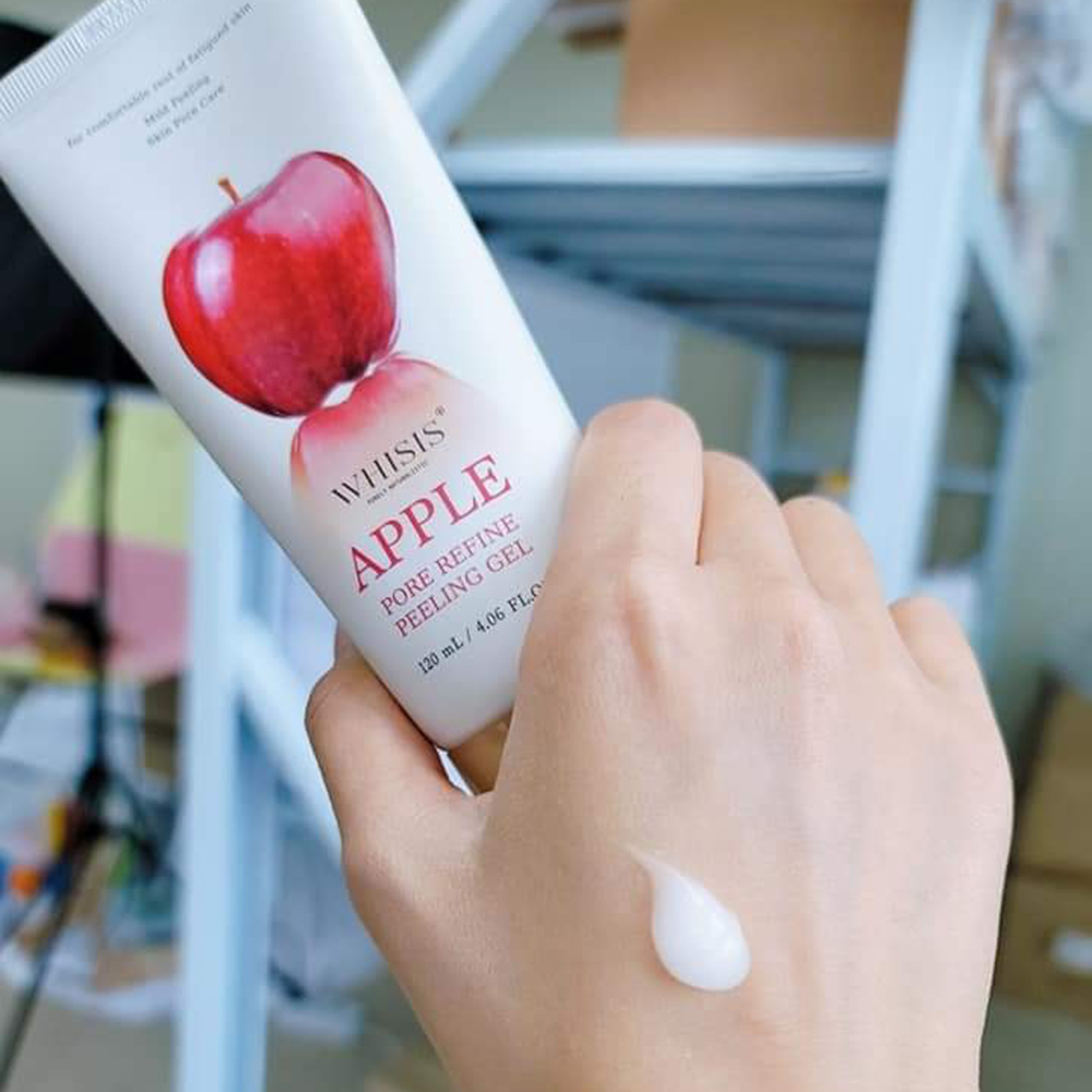 Gel Tẩy Tế Bào Chết Táo Đỏ Lên Men Thu Nhỏ Lỗ Chân Long Whisis