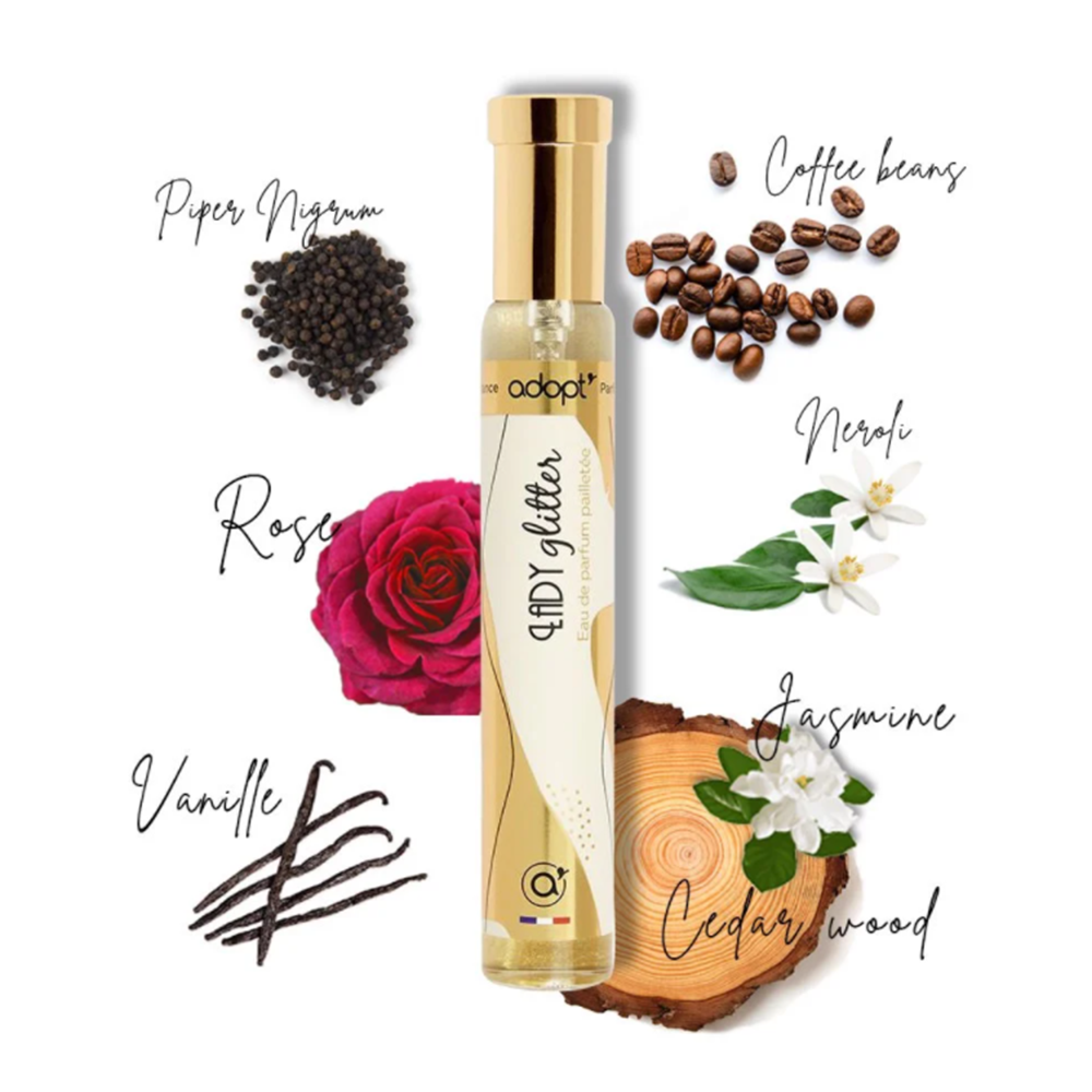 Nước Hoa Nữ Lady Glitter Adopt Hương Hoa Cam Nhài