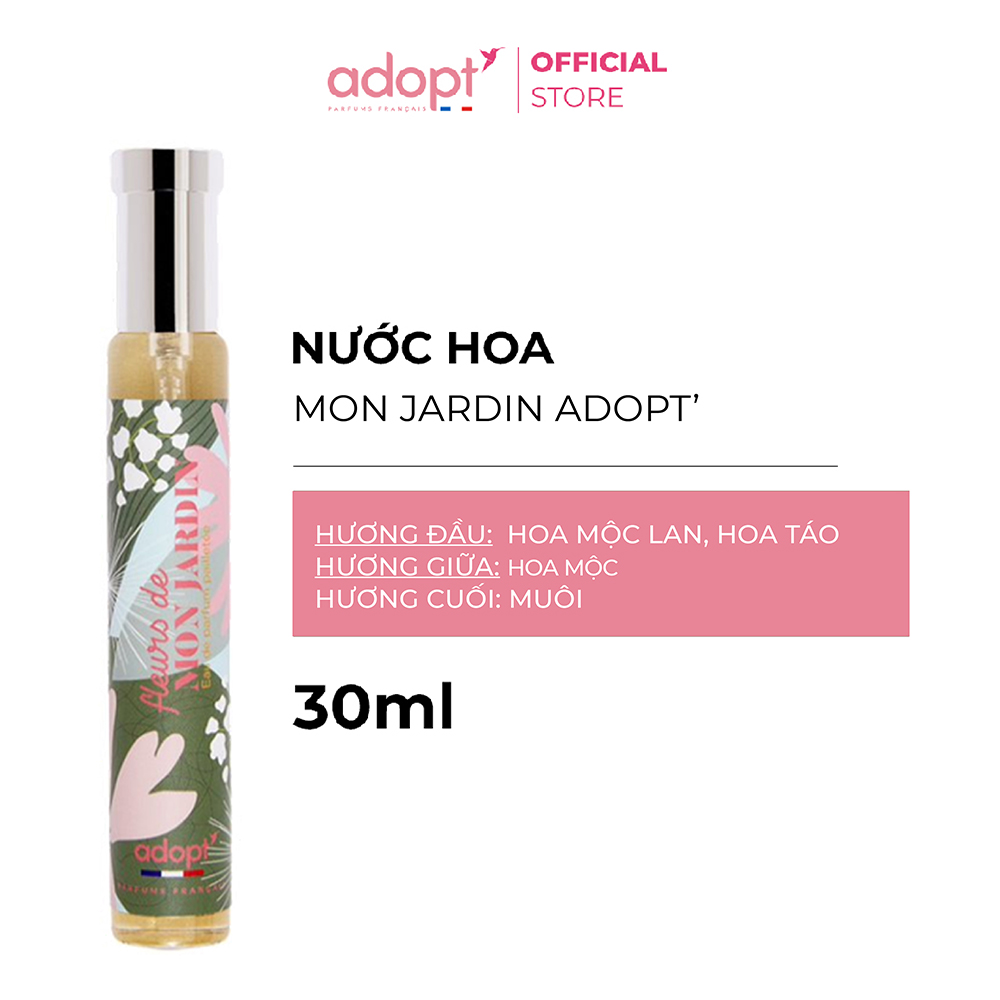 Nước Hoa Nữ Fleur De Mon Jardin Adopt Hương Hoa Mộc