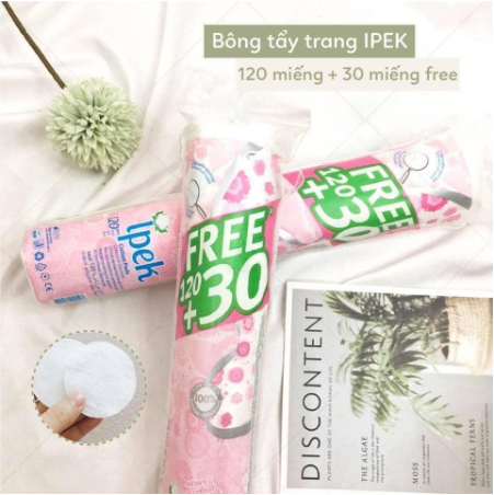 Bông Tẩy Trang Ipek Klasik Cotton Pads 150M
